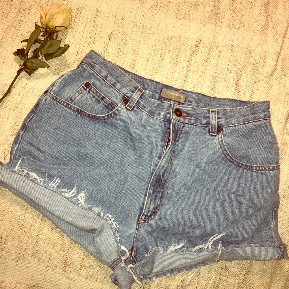 Cutoff Jean Shorts